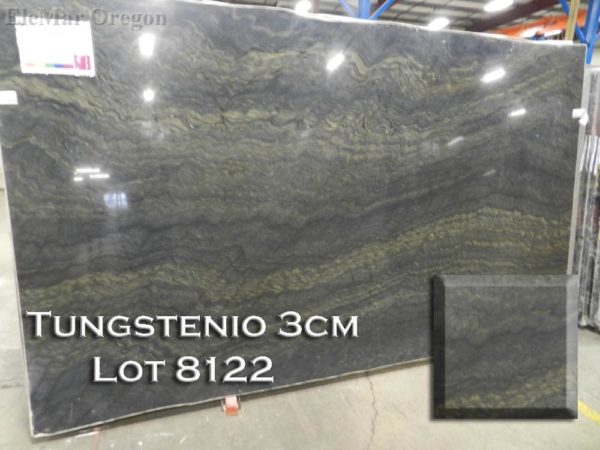 Quartzite Tungstenio (3CM Lot 8122) Countertop Sample