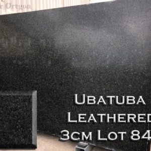 Granite Ubatuba Leathered (3CM Lot 8440) Countertop Sample