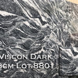 Granite Viscon Dark (3CM Lot 8801) Countertop Sample