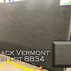 Granite Black Vermont (3CM Lot 8834) Countertop Sample