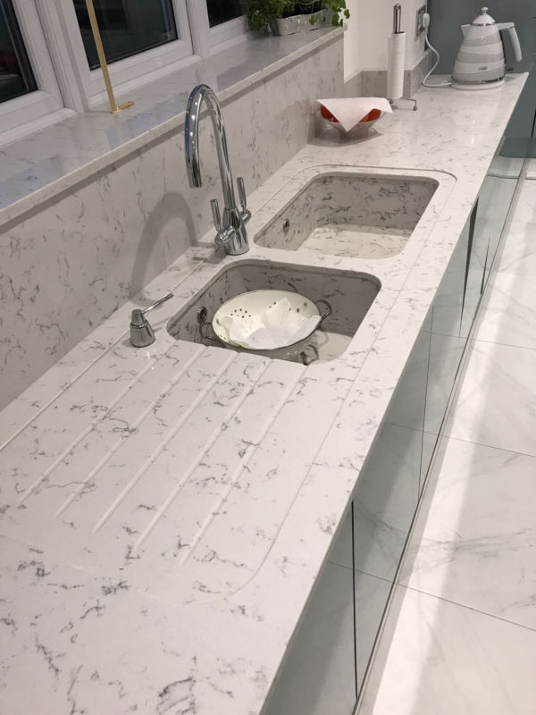 Sink With Silestone Lyra Countertop View 2